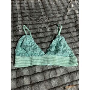 NWOT Women’s Aerie Mint Green Lace Bralette Size Medium